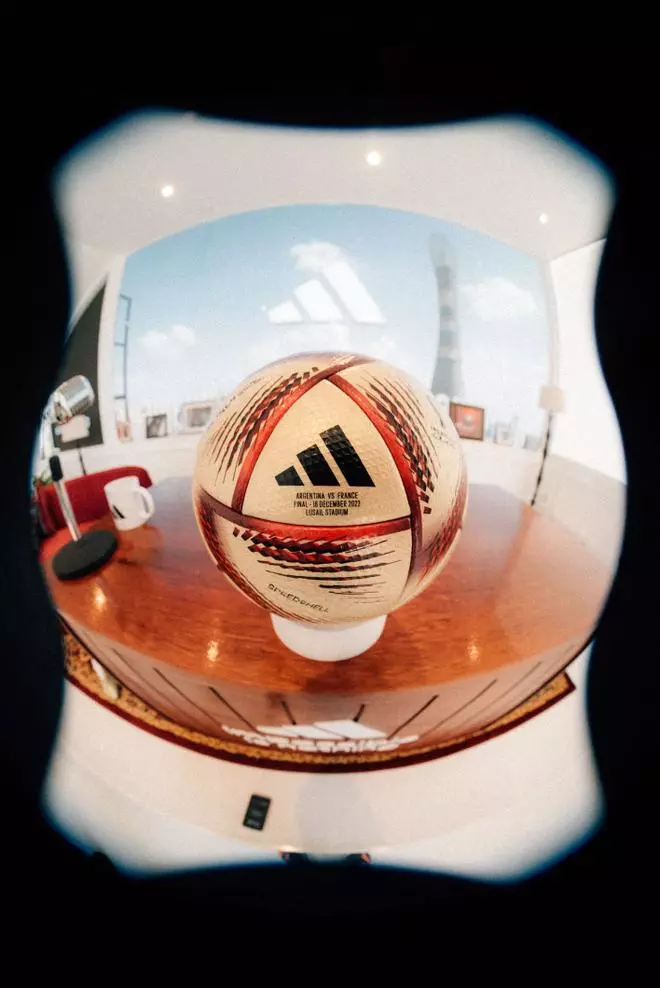 Argentina ya posa con el balón de la final