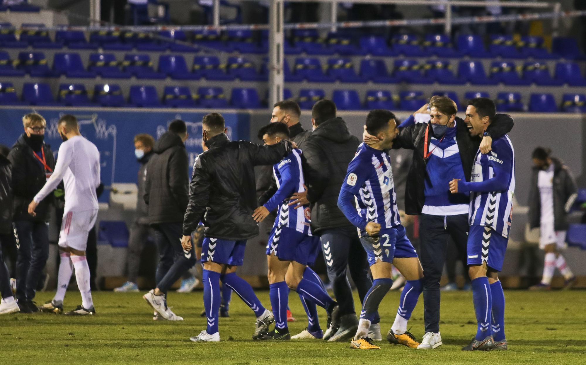 Partido de Copa del Rey CD Alcoyano - Real Madrid