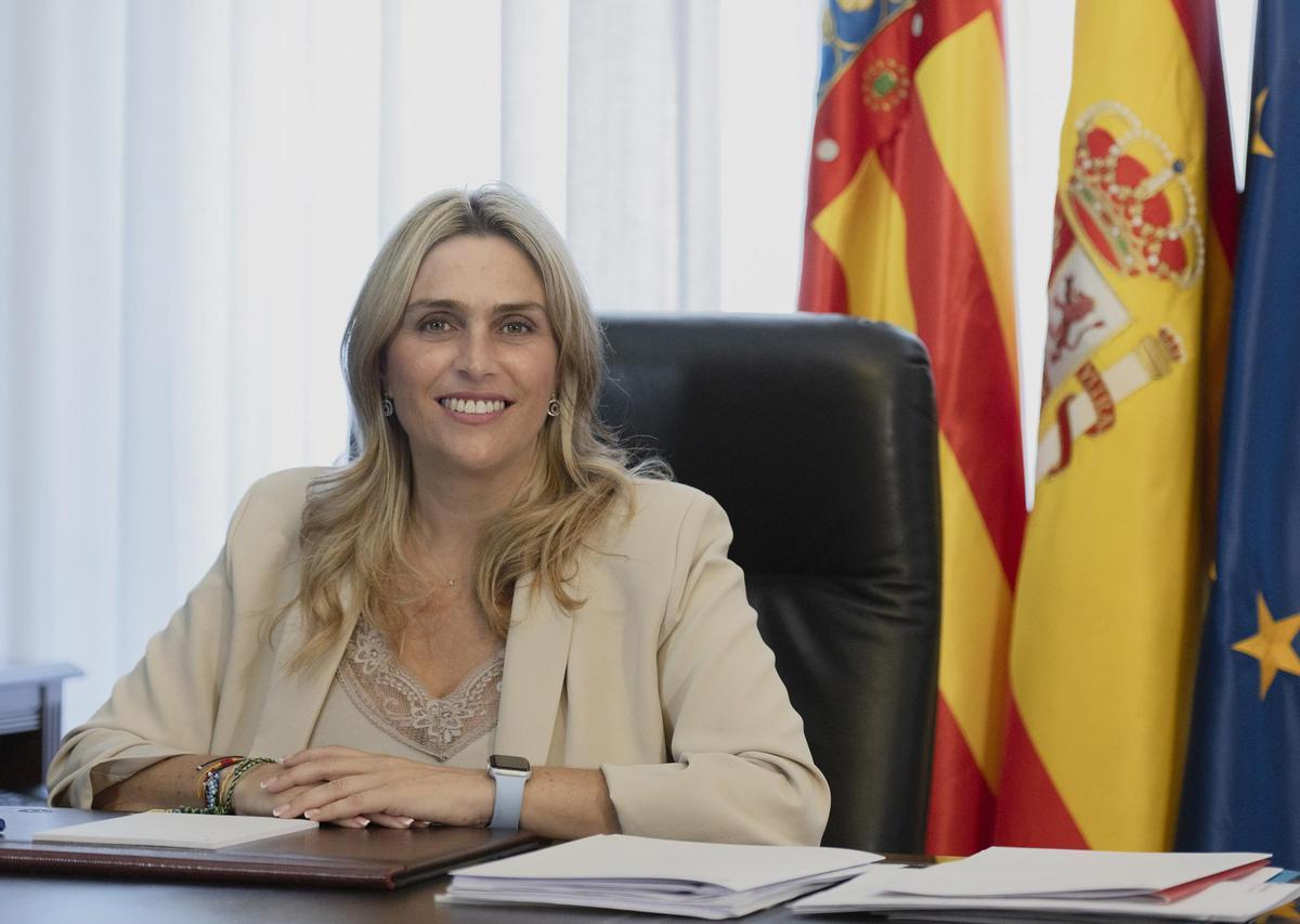 La presidenta de la Diputación, Marta Barrachina, en una imagen de archivo.