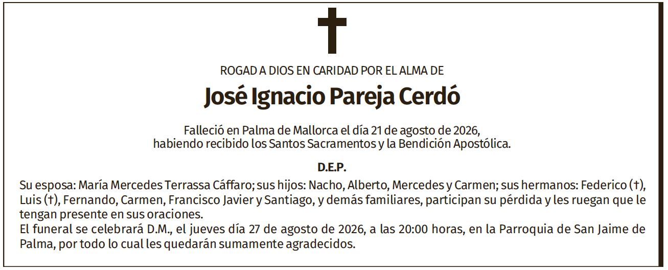 José Ignacio Pareja Cerdó