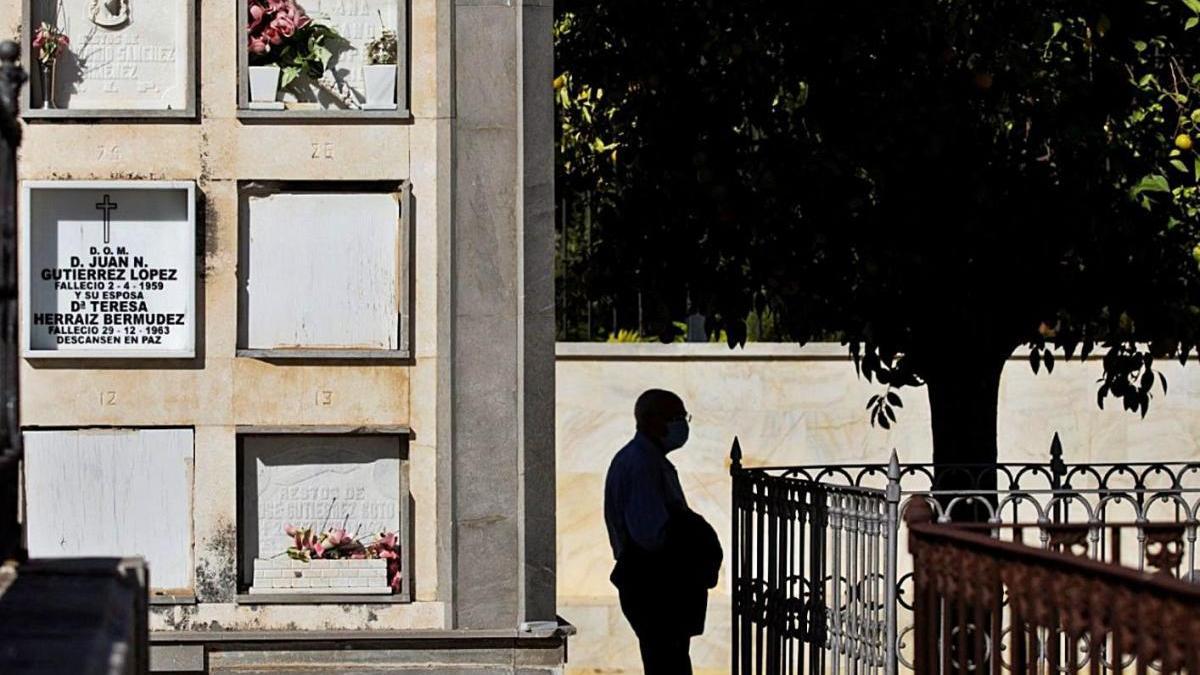 Cementerio de San Miguel el pasado 1 de noviembre.