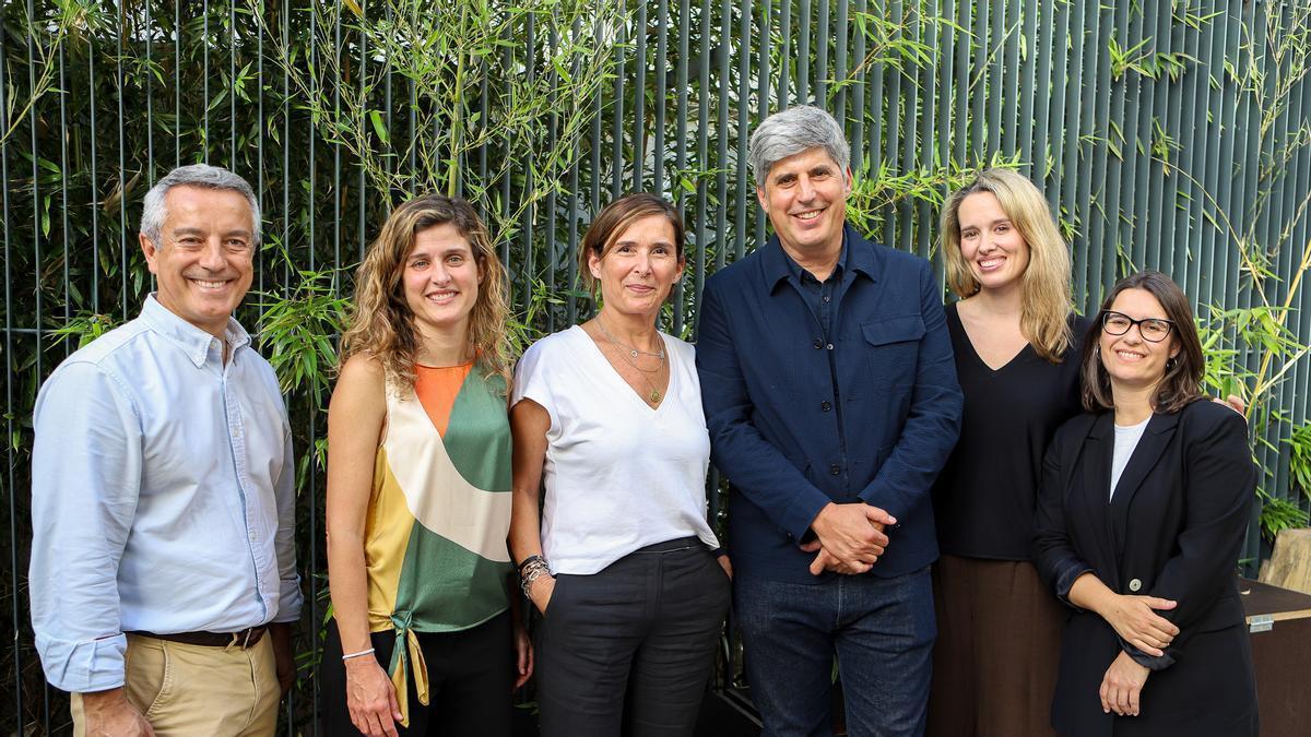 La nueva junta directiva del CTAV, encabezada por su presidente, Pablo Peñín.