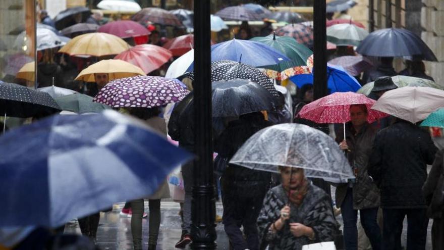 Mañana lluvias, más intensas en el oeste asturiano, y cota de nieve entre 1.200 y 1.500