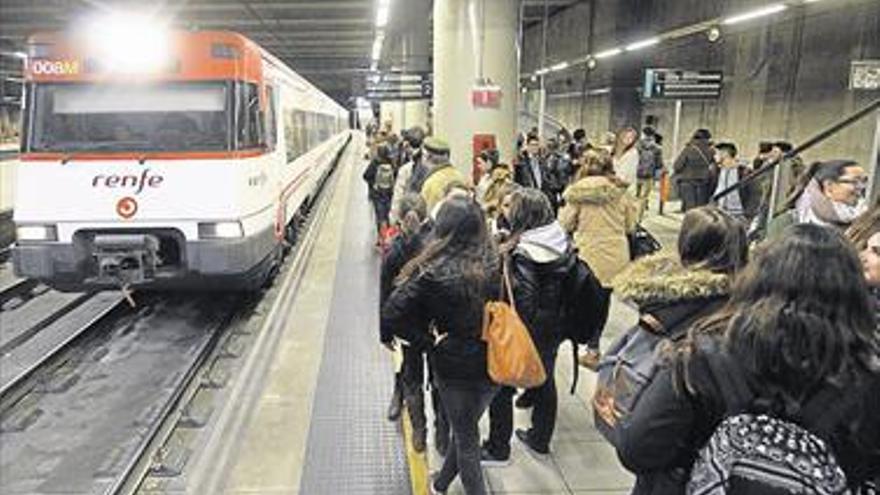 El Consell recrimina a Renfe que no haya abaratado aún Cercanías