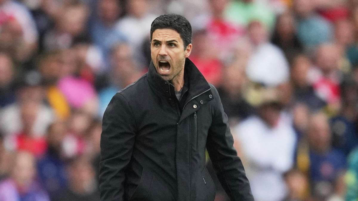 Mikel Arteta, durante el partido ante el Bournemouth