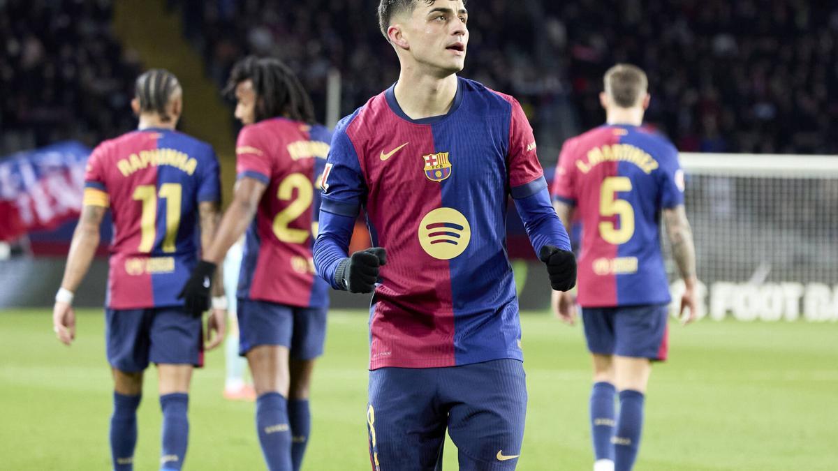 Pedri sobre la fecha del partido ante Osasuna