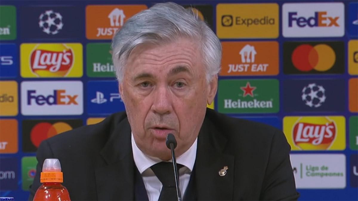 Ancelotti, en rueda de prensa