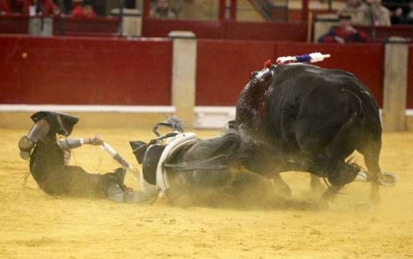 Vaquillas y rejones en la Feria San Jorge