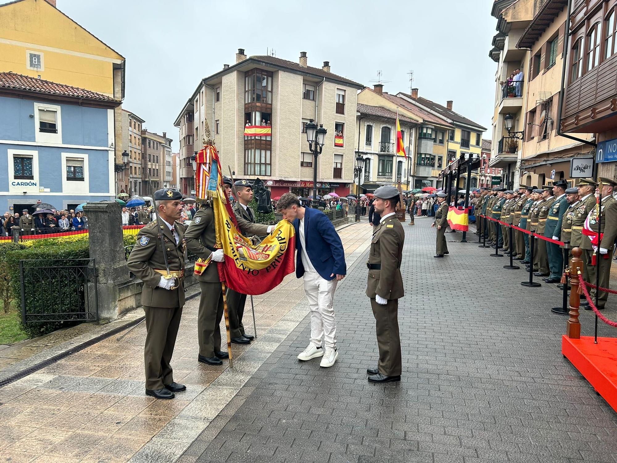 Jura de bandera civil en Noreña