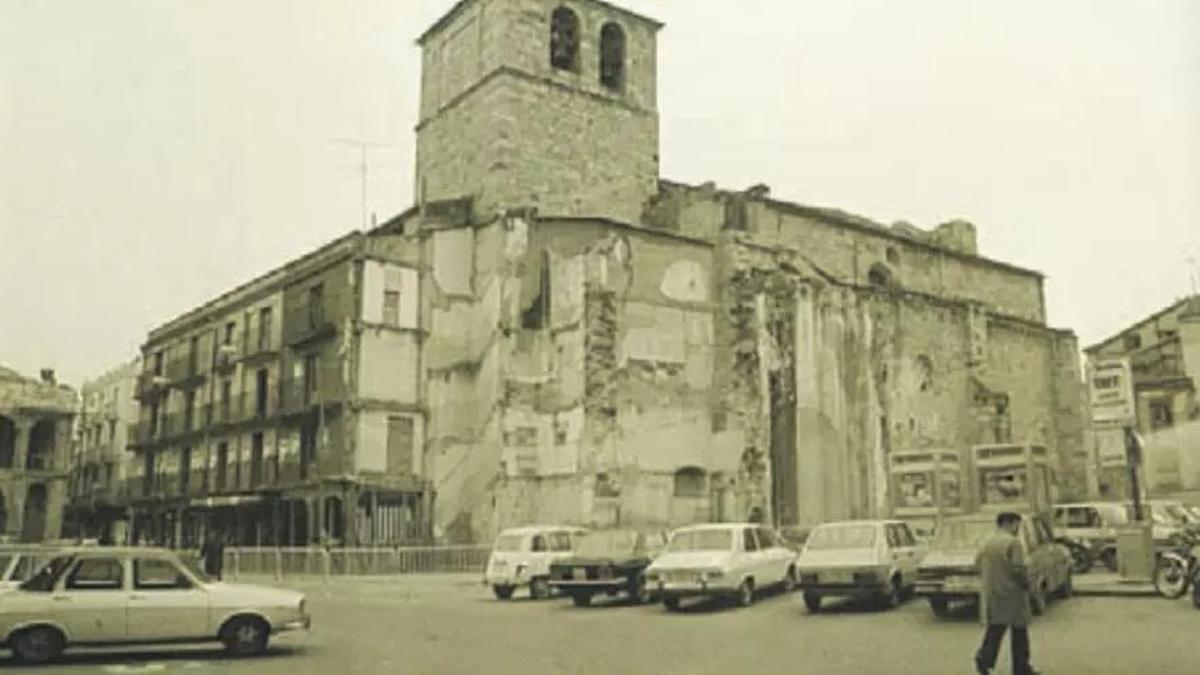 Fisionomía de la antigua Plaza Mayor.