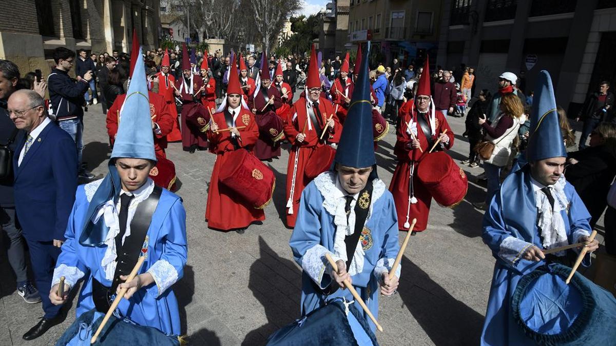 El Vía Passionis marcó el inicio de la Semana Santa en Murcia