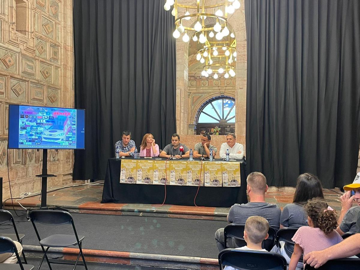 Un instante de la presentación.