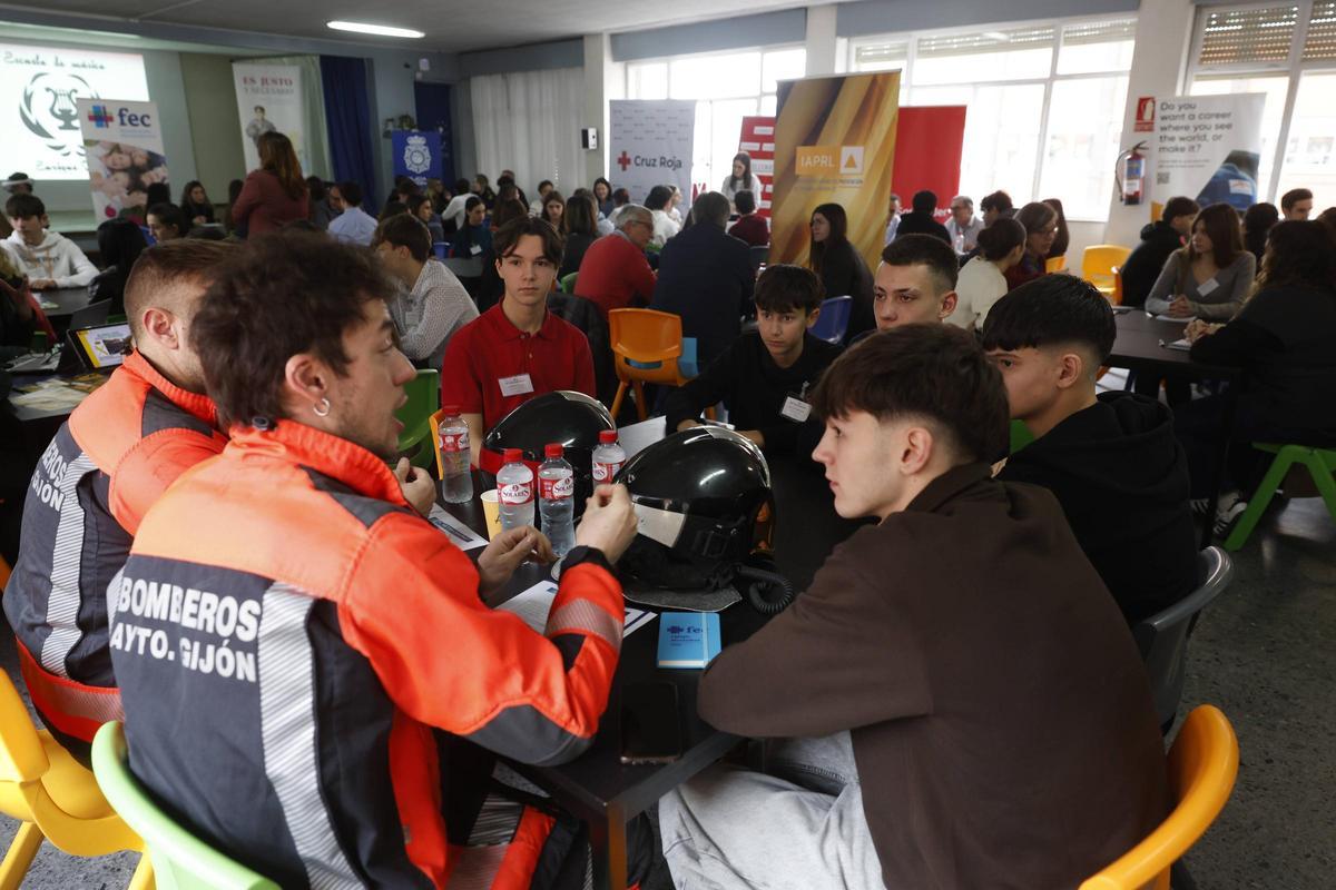 Networking del colegio Montedeva, en Gijón