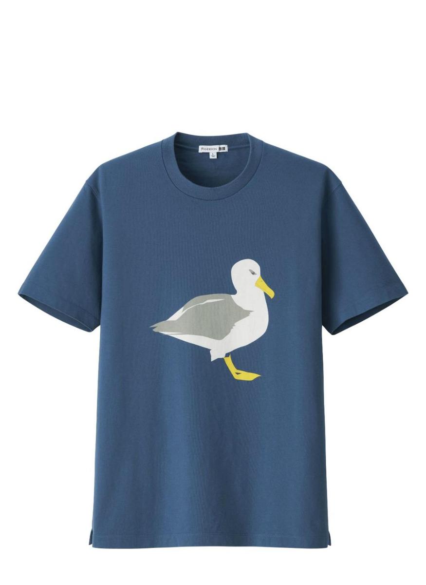 Camiseta gaviota de Uniqlo y JW Anderson