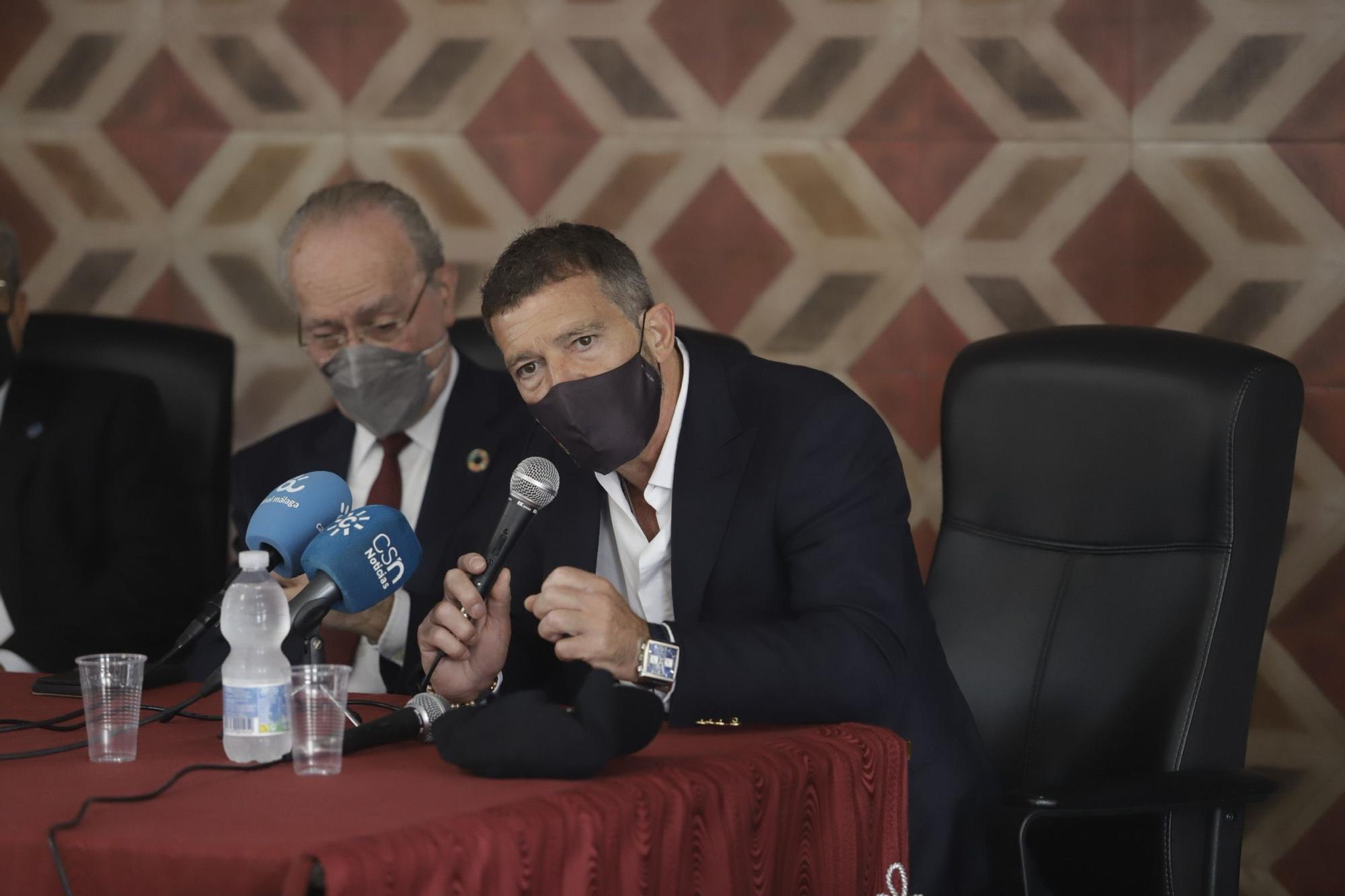 Antonio Banderas interviene en Cátedra de Estudios Cofrades de la UMA