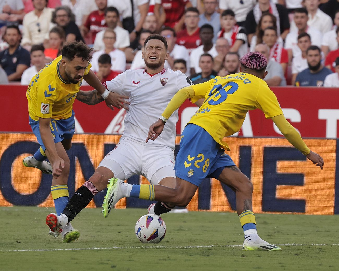Partido Sevilla FC-UD Las Palmas (1-0)