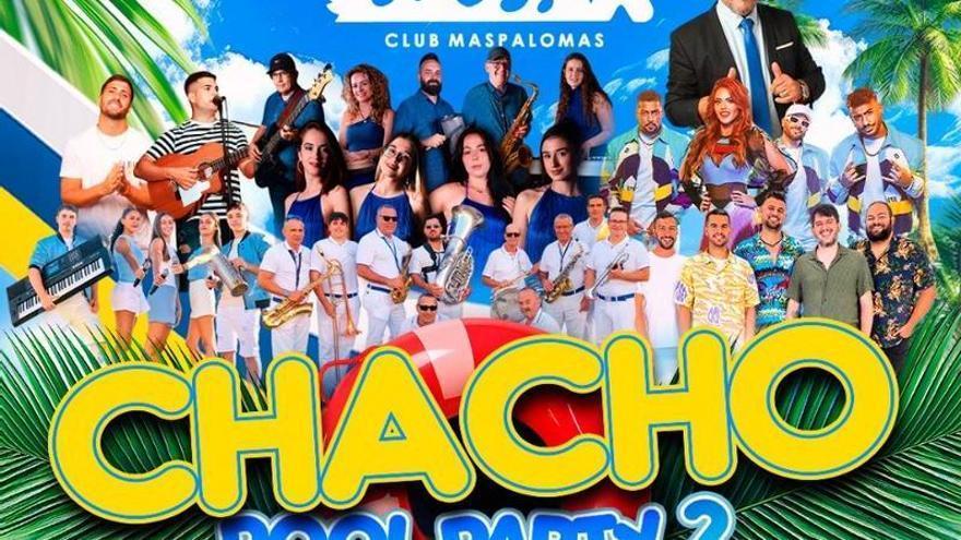Gran Canaria se prepara para la Chacho Pool Party 2 - Especial Día de Canarias: música, comida y mucha diversión el 30 de mayo en Ocean Club Maspalomas