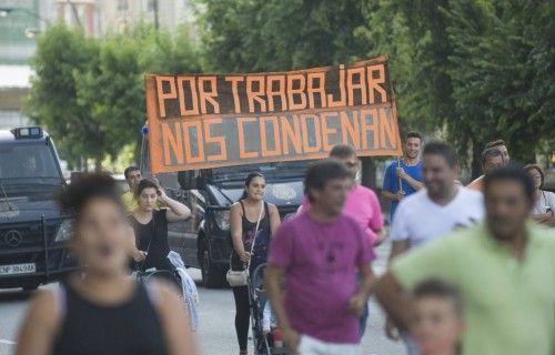 Percebeiros furtivos de O Portiño piden licencias