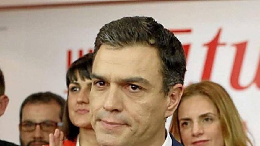 El socialista Pedro Sánchez