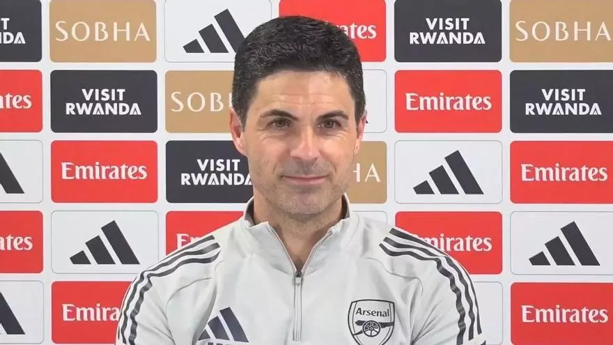 Arteta, explosivo para levantar a su equipo: "Estoy en llamas"