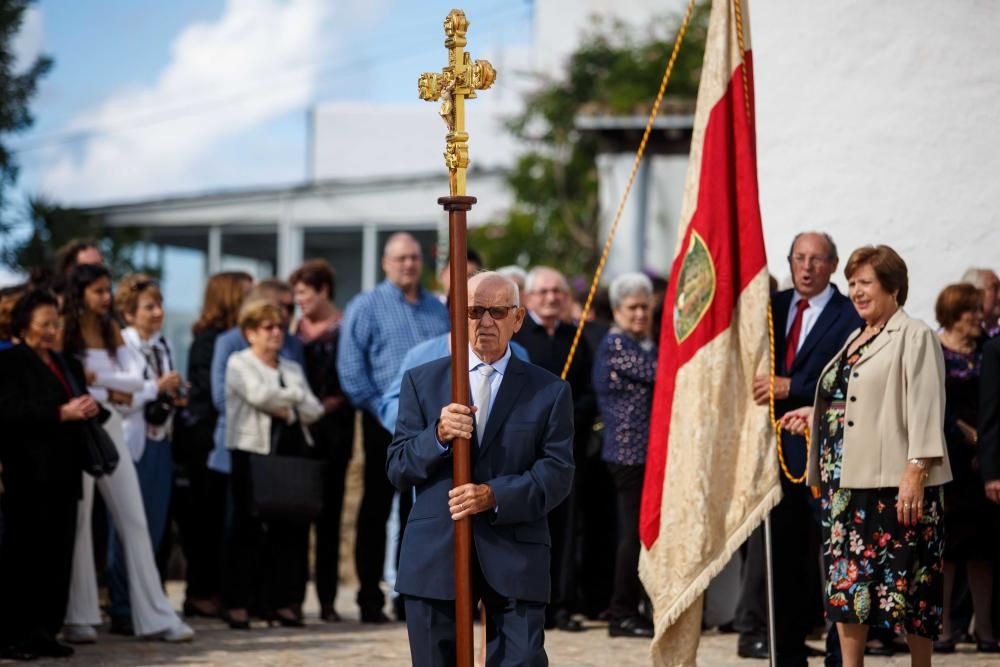 Sant Rafel vivió ayer el día de su patrón fiel a la tradición