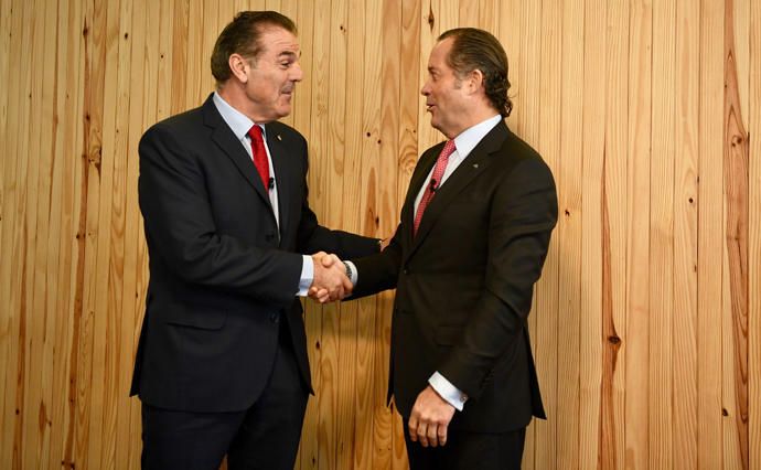 Escotet y Vidal desgranan el acuerdo Abanca-Dépor