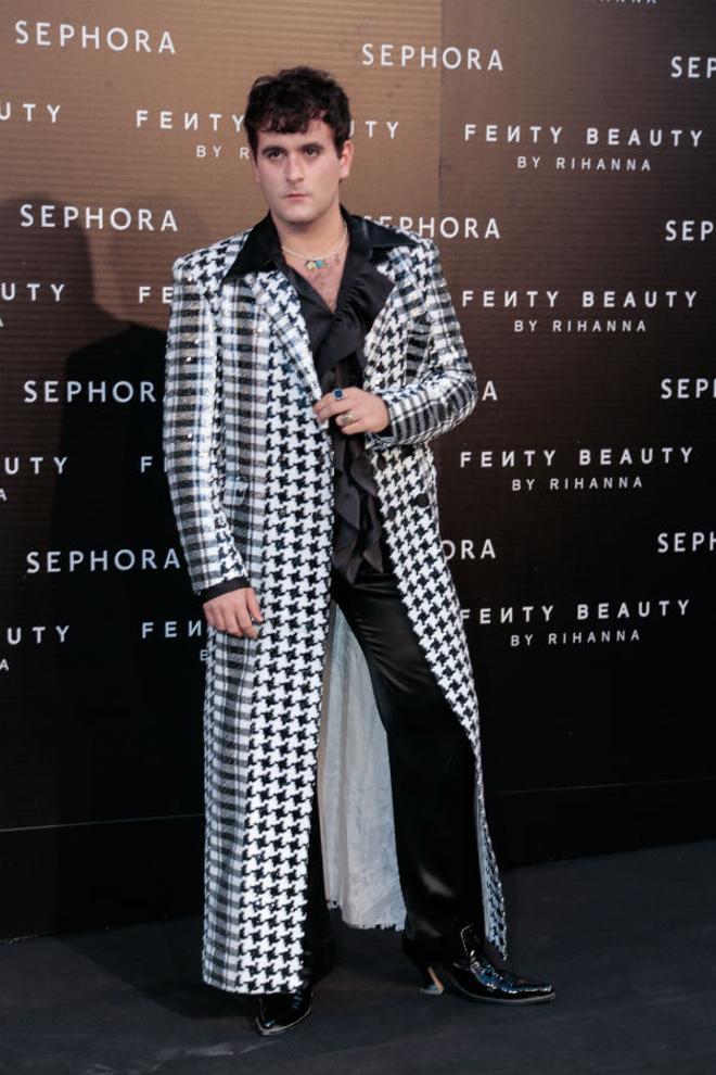 Palomo en la presentación de Fenty Beauty