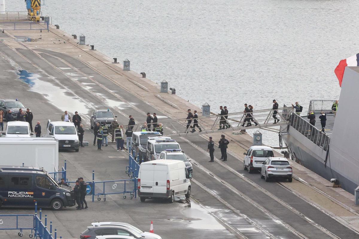 Varios detenidos en una operación antidroga en el puerto de A Coruña