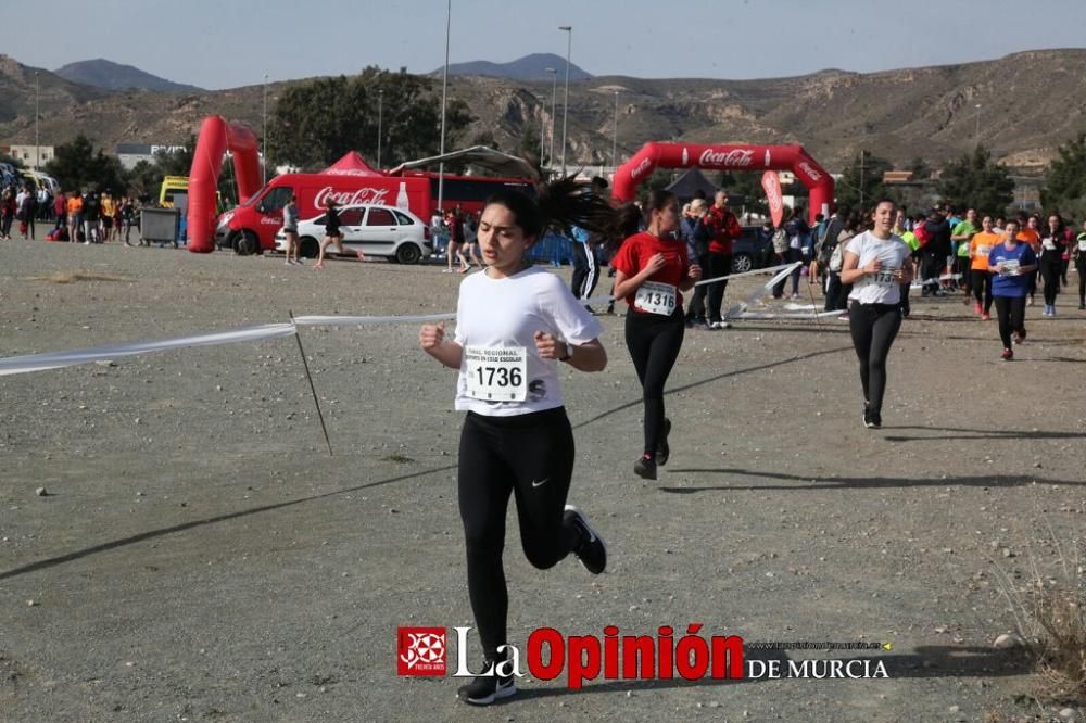 Final Regional de Cross Escolar: juvenil