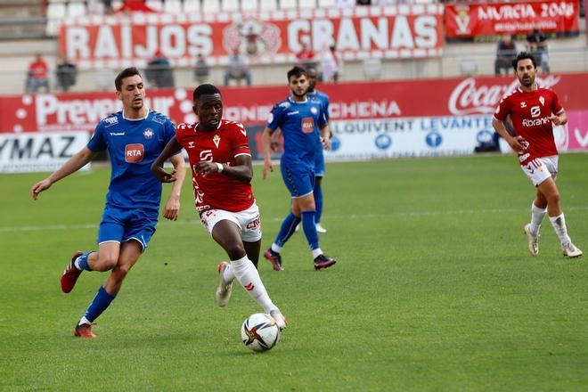 Fútbol: Real Murcia-Puertollano (3-1)