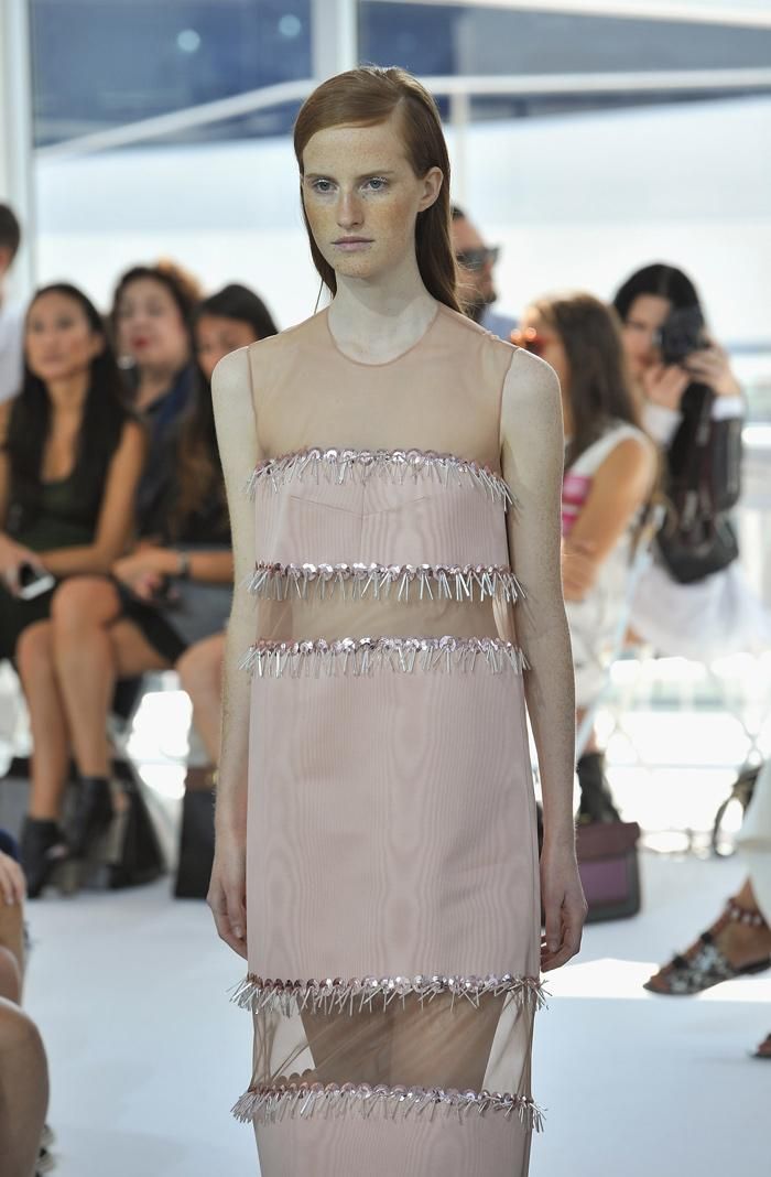Nueva York Fashion Week: Delpozo, transparencias