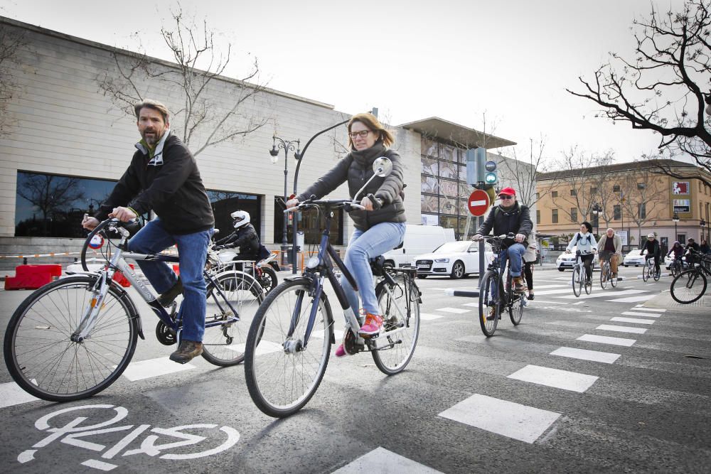 Apertura del anillo ciclista de Valencia