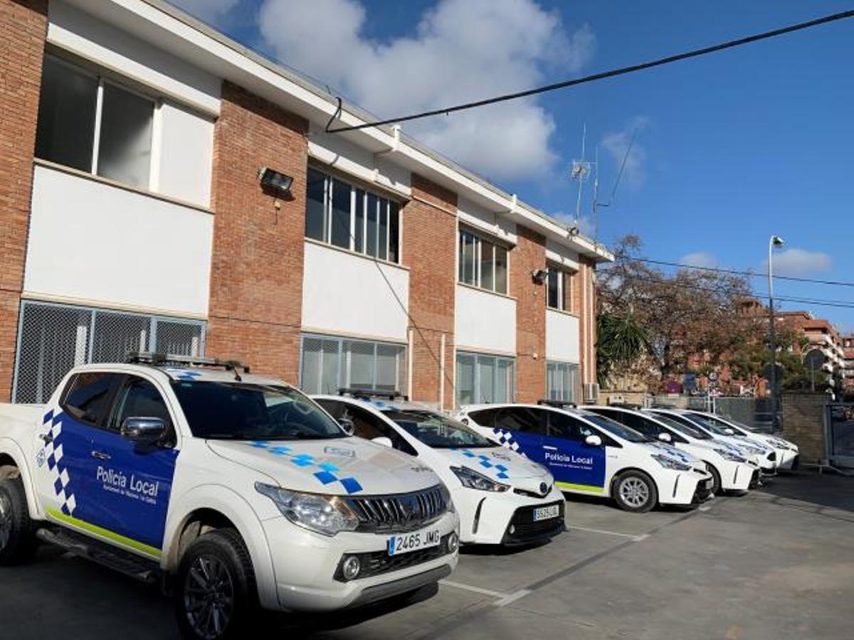 Vehículos de la Policia Local de Vilanova i la Geltrú