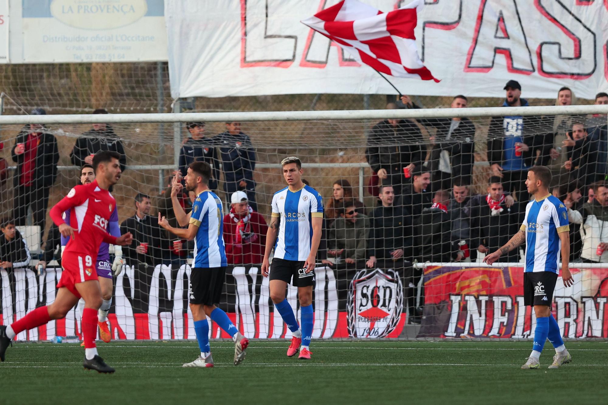 Las imágenes del Terrassa FC - Hércules CF