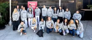 Los primeros alumnos de la Nebrija ya están en Avilés: arranca el programa de español sanitario