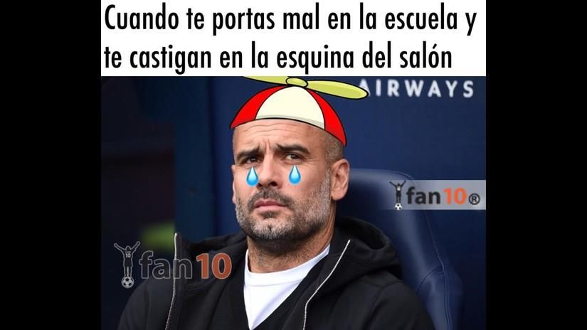 Los memes de la eliminación del City de Guardiola