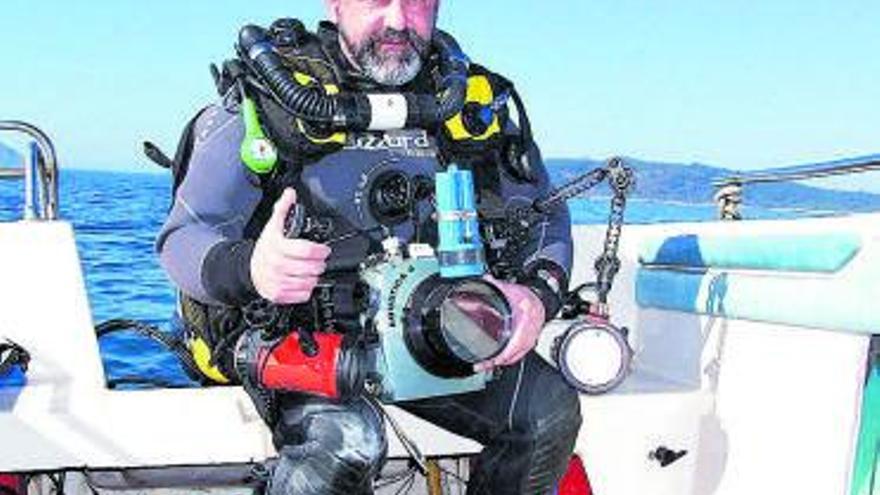 Fallece el fotógrafo submarino José Luis González durante una inmersión en Galicia