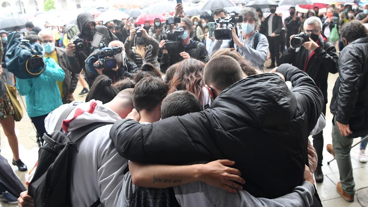 Concentración en A Coruña