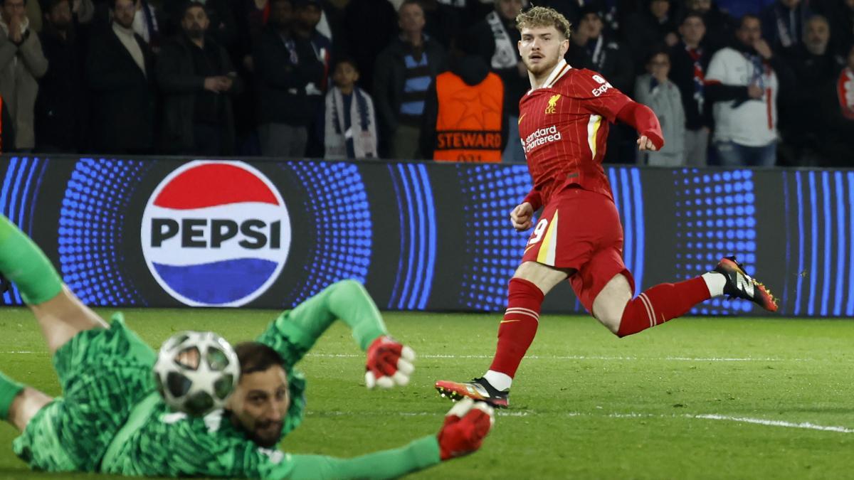 Harvey Elliott noquea al PSG