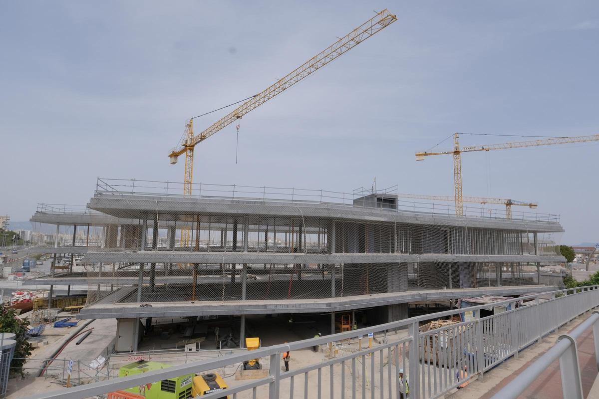 FOTOS: Así van las obras en el Paseo Marítimo de Palma un año y cuatro ...