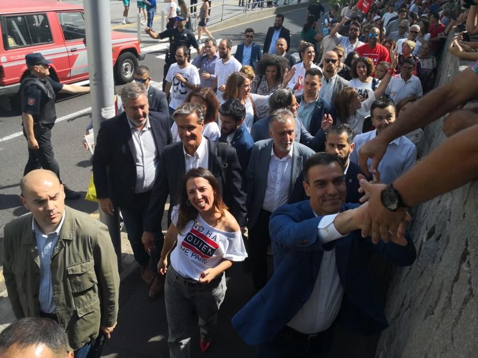 Pedro Sánchez en Tenerife