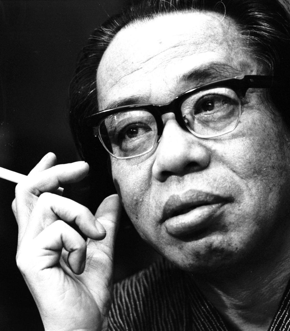 El escritor japonés Seicho Matsumoto