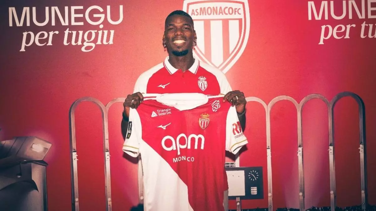 ¡Oficial! Pogba vuelve al fútbol profesional y se une a Ansu en el Mónaco