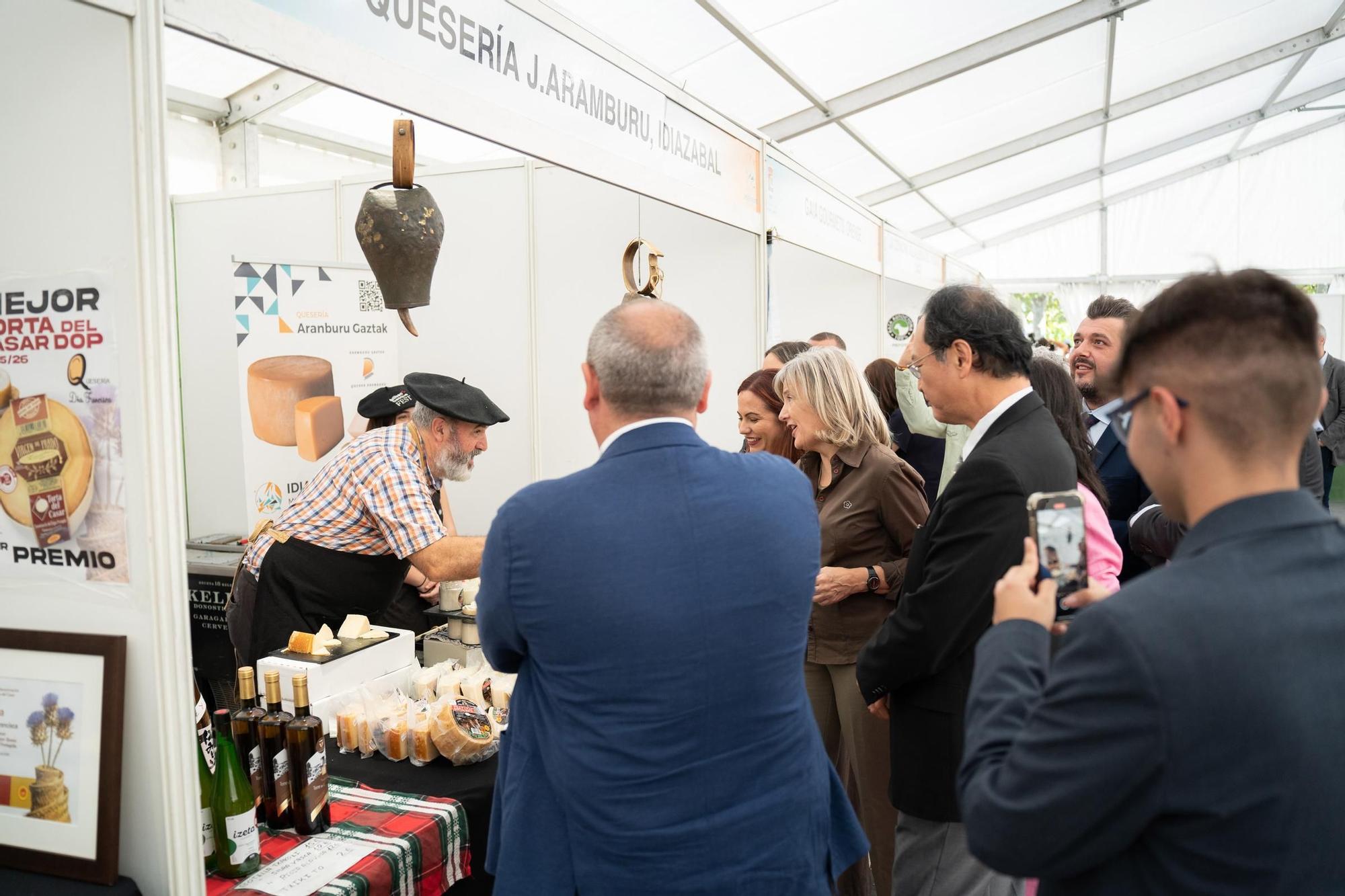 Así ha sido el acto inaugural de la Feria del Queso de Casar de Cáceres