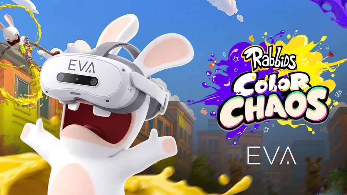 JUEGOS EN FAMILIA | Los Rabbids llegan a las arenas de realidad virtual de EVA con batallas de pintura para toda la familia