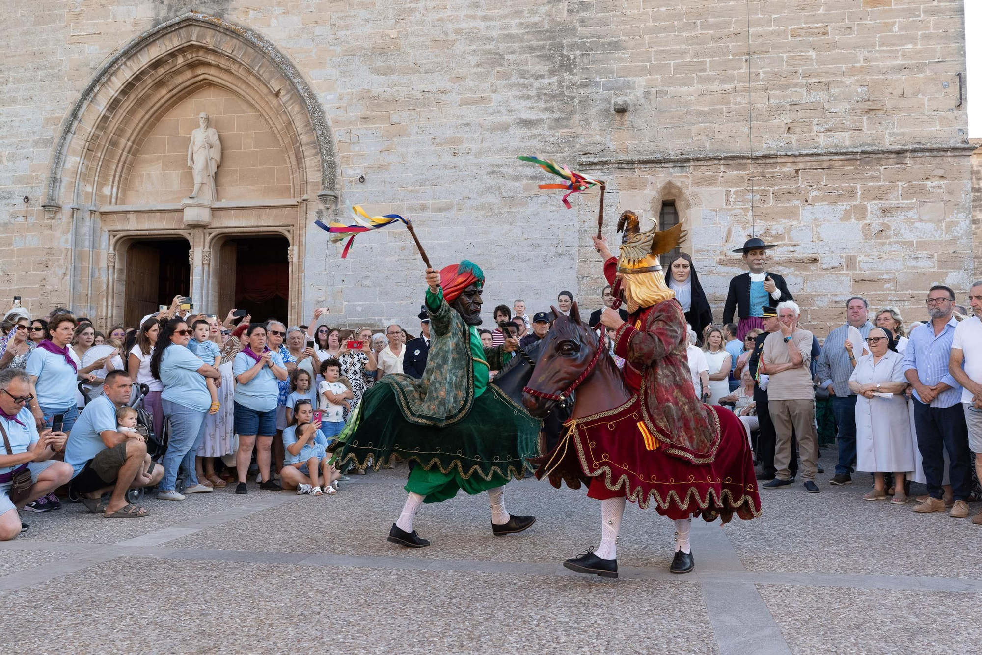 Las imágenes de la fiesta de la  Mare de Déu de la Victòria