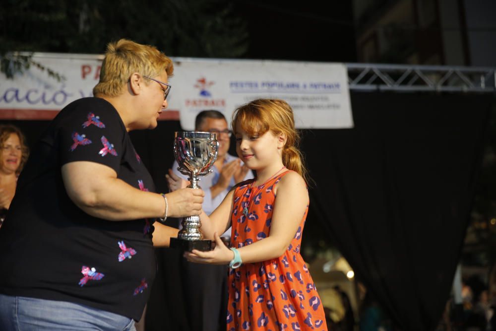 Entrega de premios de las fiestas de Patraix