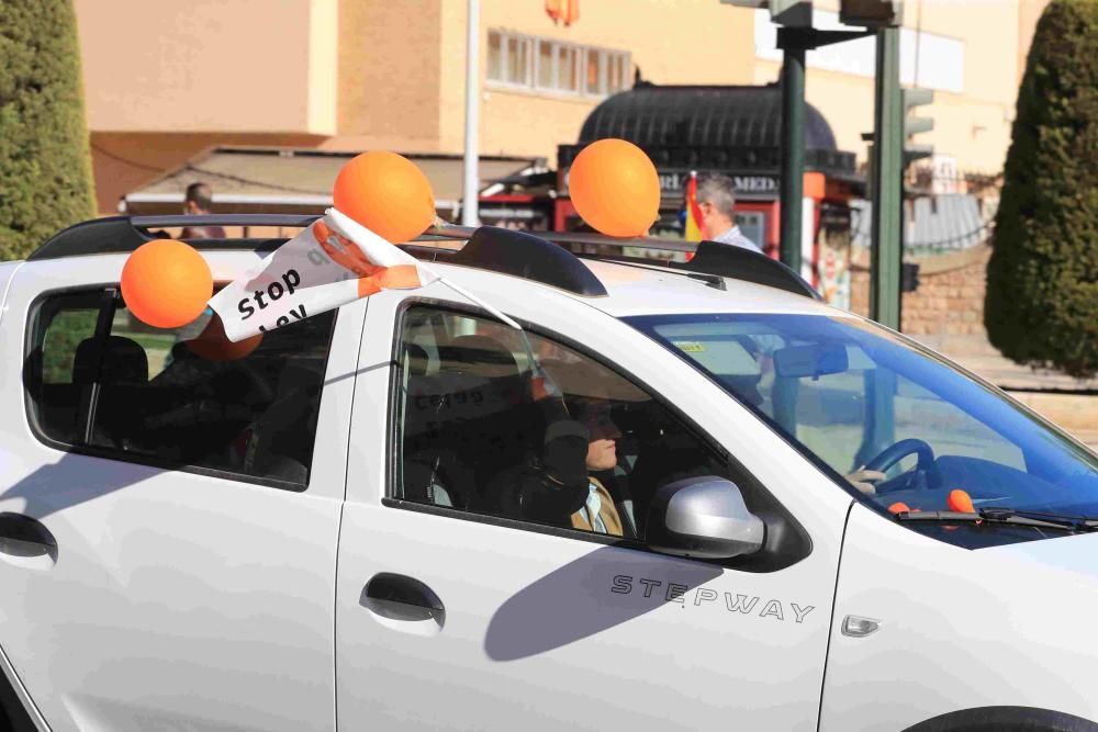 Protesta en Cartagena contra la Ley Celaá