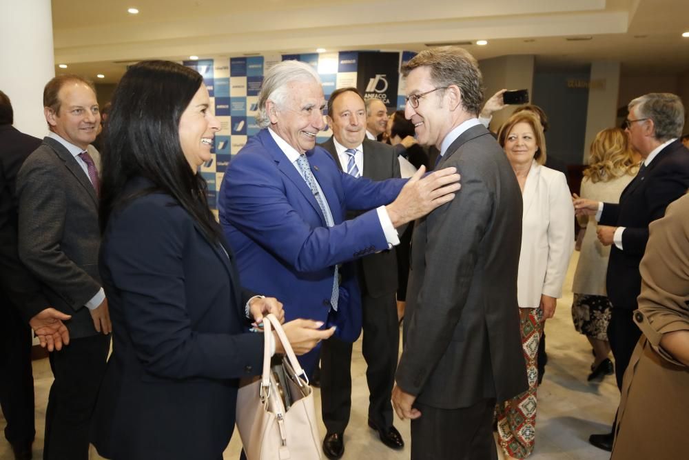 El acto de entrega de las Medallas Anfaco, en imágenes