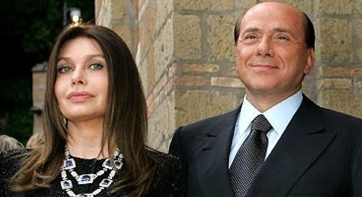 Berlusconi i la seva dona, Veronica Lario. Berlusconi i la seva dona, Veronica Lario.